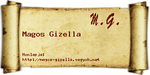 Magos Gizella névjegykártya